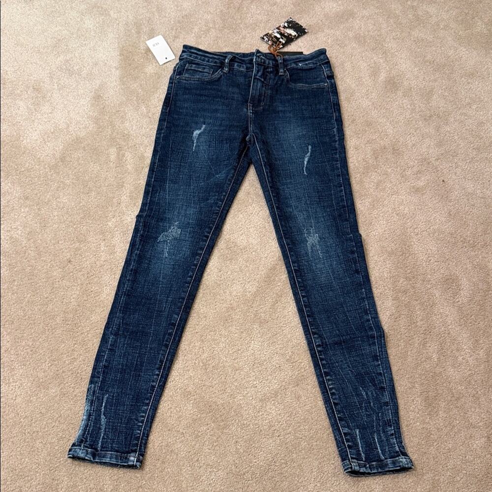 Classic Indigo Skinny Jeans for Women Size 26